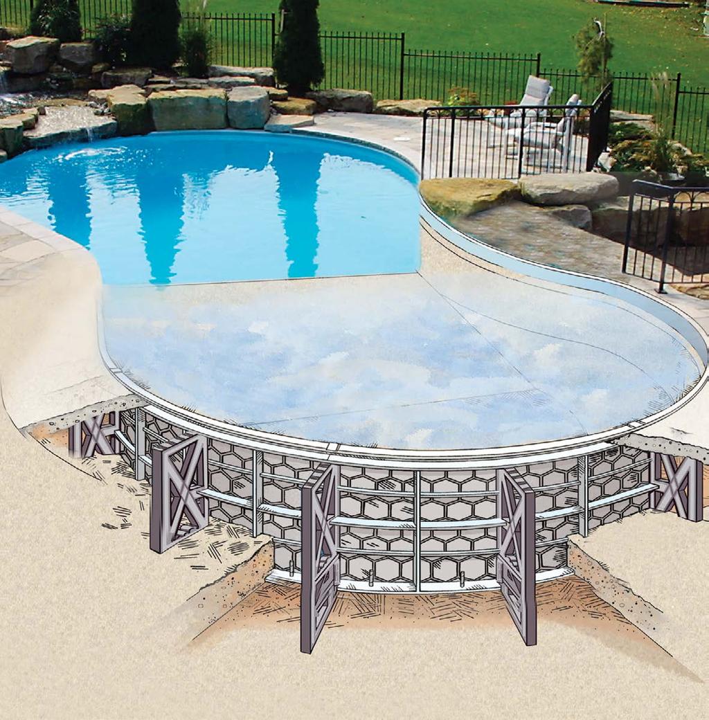 The Latham Vinyl Liner provides a soft, smooth surface the healthiest pool surface in the industry it s both beautiful and easy