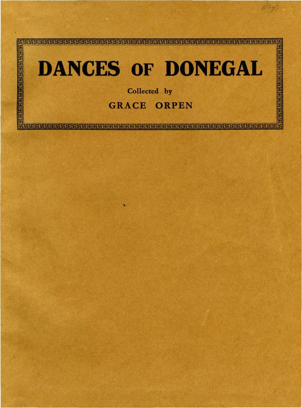 mm DANCES OF DONEGAL