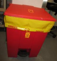 Decontamination Waste and carcasses Here are some different types of bags and containers with
