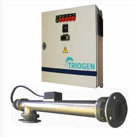 Triogen UV Medium pressure ultraviolet units are designed to offer an easy to install system giving a cost effective product for commercial swimming pool disinfection and chloramine reduction.