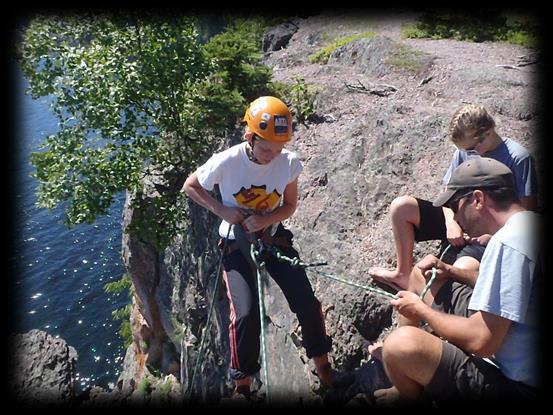 Trip Leave at 9:00am Return 4:00pm Wrap-up/Potluck for parents And participants 6:00-7:30pm Date June 20 June 21- June 23 June 27 CORE PROGRAMS LEVEL III ROCK CLIMBING III Prerequisite: