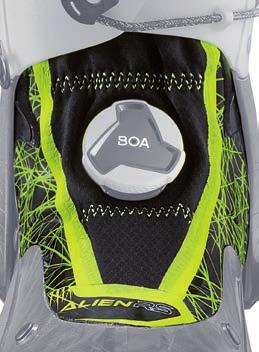 The top elastic band keeps always the upright position for walking comfort without pressure points. For advanced active ski tourers who want excellent performance in any situation.