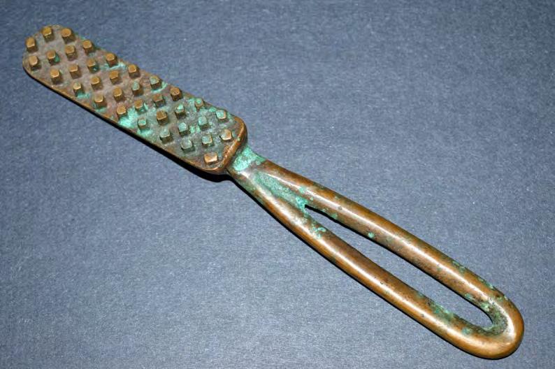 Copper Fish Scaler Somewhat rare and unmarked. Karl T.