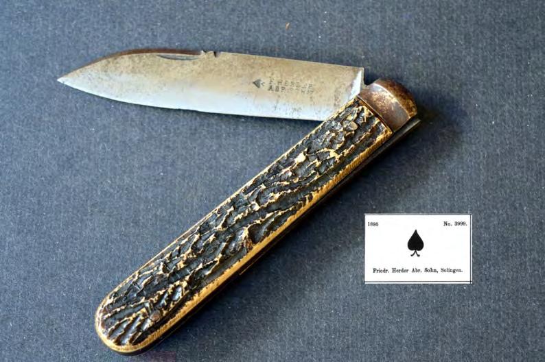 Folding Knife F. Herder Abr. Sohn (F.