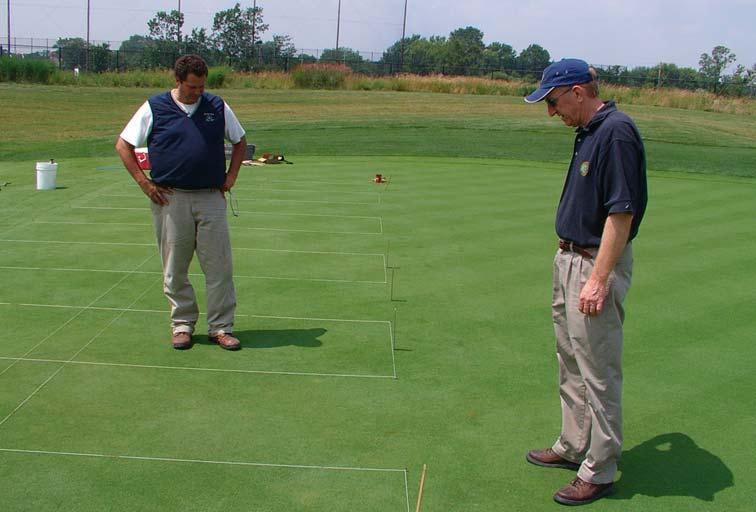to evaluate new ways to reduce moss in putting greens without causing phytotoxic effects to bentgrass.