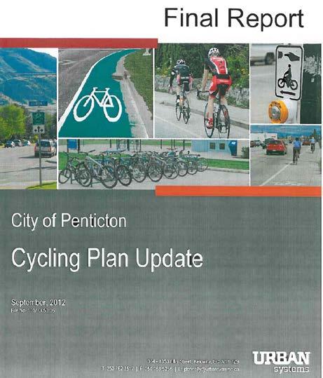 Background Information Cycling Plan Update, conducted by Urban Systems in 2012 mentioned the need for secure bicycle parking in the downtown.