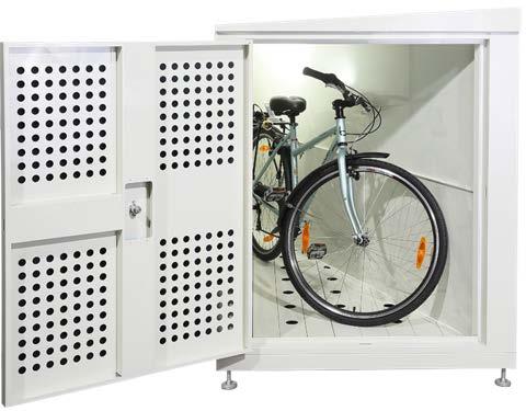 Option 1: Urban Racks 2-Bike Locker Pros: Cheap price compared to other options. Ability to offer a cheap monthly rate for local residents.