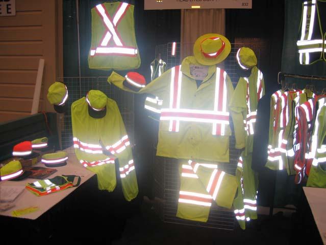 Section 6E.02 High-Visibility Safety Apparel For nighttime activity, safety apparel meeting the requirements of ISEA American National Standard for High-Visibility Apparel (see Section 1A.