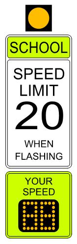Updated School Zone Standards Overview of Major Signing and Pavement Marking Changes Electronic Speed feedback signs