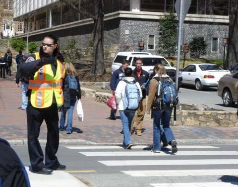 Enforcing Pedestrian and Traffic Laws Many laws address pedestrian