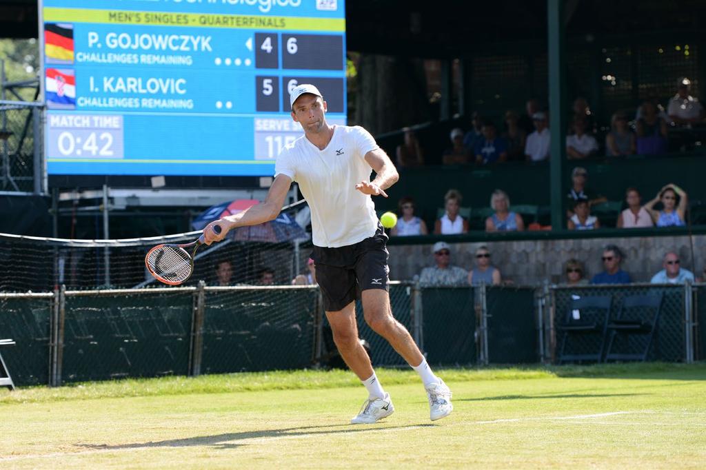 Dell Technologies Hall of Fame Open Just after Wimbledon each year, top ATP World Tour pros head to Newport to compete in the Dell Technologies Hall of Fame Open, the first stop of the summer swing