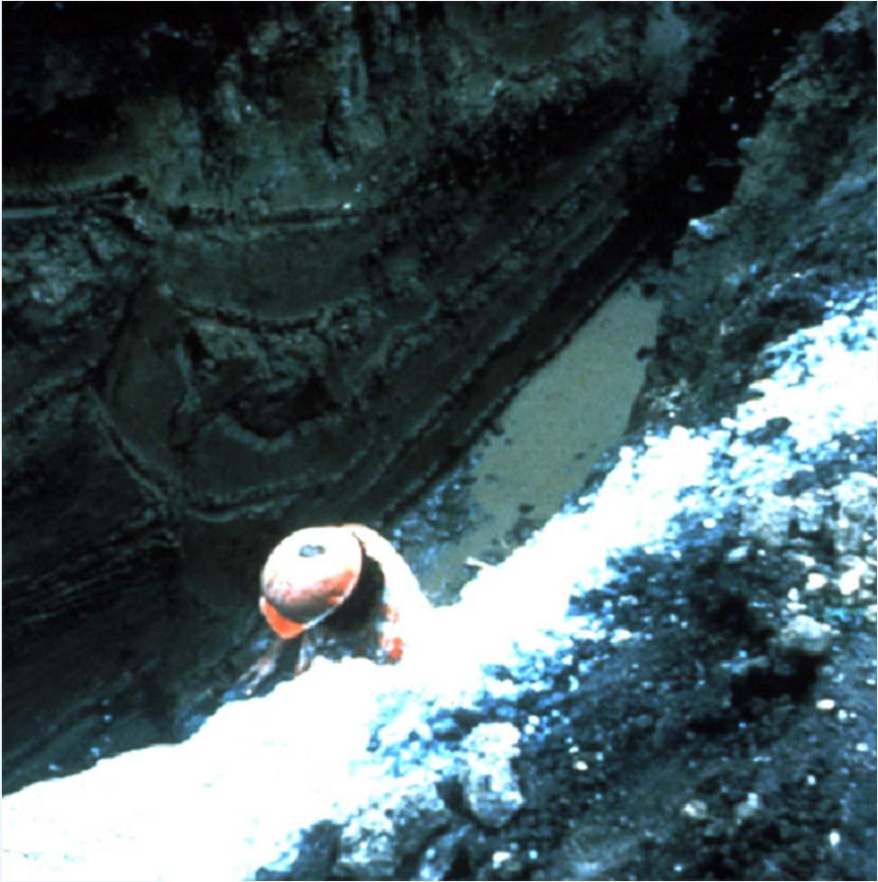 7. Excavations Cave in protection is required when