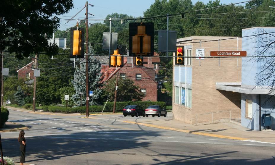 Figure 10 Obstructed Traffic Signals and