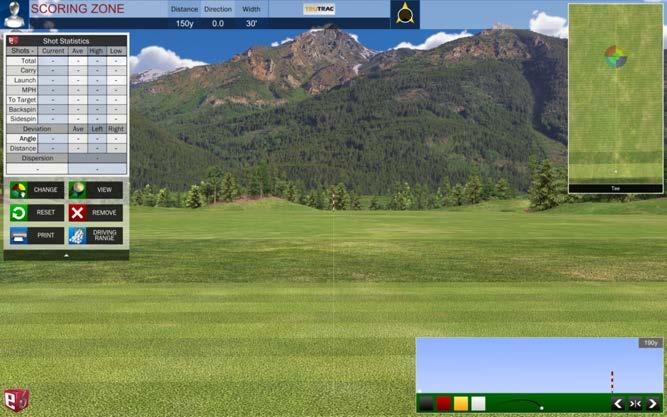 PRACTICE 17 PRACTICE 18 DRIVING RANGE 1. From the Main Menu, select PRACTICE and then DRIVING RANGE. OR From the Practice Area, click or touch the E6 Cube. 2. Select CHOOSE PRACTICE AREA. 3.