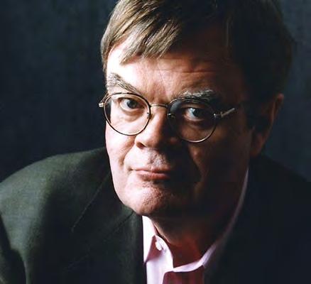 GARRISON KEILLOR Just Passing Through Saturday, March 17, 2018 at the Carpenter Center, Long Beach Leave: 6:30 PM Return: Approximately 11:00 PM Depart/Return: Parking Lot A Cost: $95 Includes: -