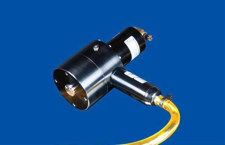 DC BRUSHLESS ROTARY ACTUATAOR Rotary actuator with right angle drive for lower profile in space critical applications. 200-600w rotary actuator develops 60 ft-lb (81 Nm) of torque.