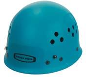 climbing helmet in parabol form has an