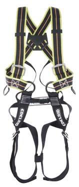 5 mm D1607 20 m D1608 30 m D1609 40 m Trapezius complete harness, Light-weight harness, ideal for