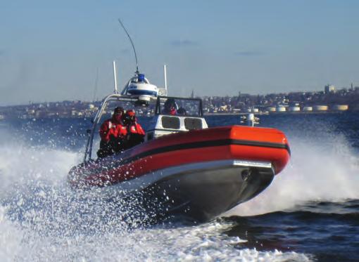 A technically superior, soft riding hull shape, combined with advanced shock-mitigating seat design means Naiad Patrol Boats are capable of higher speeds in