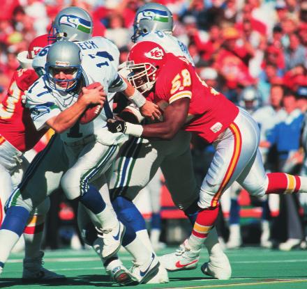 DERRICK THOMAS REMEMBRANCES Derrick s immense talent on the football field was matched by his caring and generous spirit in the Kansas City community.