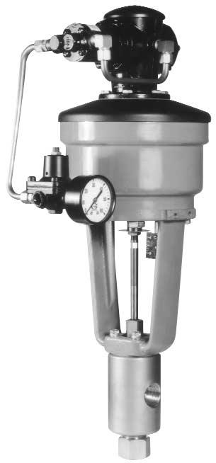 Remetco Piston Operated Fine Metering s For Liquids or Gases Precise control with fast response is possible in fine metering applications to with Remetco s.