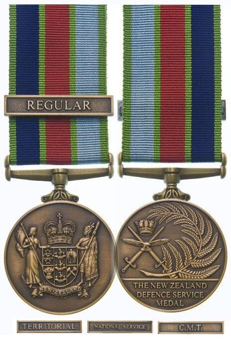 NEW ZEALAND SERVICE MEDAL In 2009, the New Zealand government undertook a public consultation on the need for this medal.