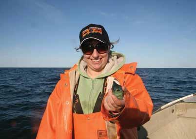 STAFF PROFILE, INLAND FISHERIES DIVISION, NSFA Amber Creamer is the Sportfish Development Officer with the Department of Fisheries and Aquaculture, Inland Fisheries Division in Pictou.