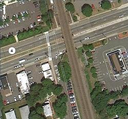 CASE STUDY: RRFB (ELMWOOD PARK, NJ) Elmwood Park, NJ Problem/Background Uncontrolled crossing between a commuter parking lot and a train station on a four-lane highway Average