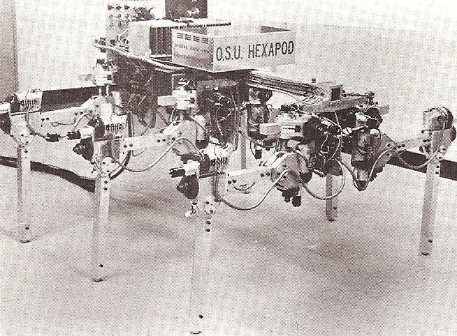developed the first walking machine at USC in the 1960 he later