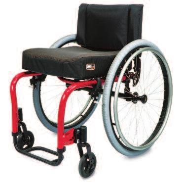 improved turning response and maneuverability Frame Design Ultra lightweight and durable aluminum frame with a 265 lb.