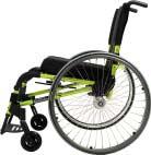 wheelchair with all the convenience of a folding chair.