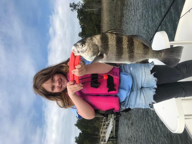 quick. A couple trips out of Beresford Creek produced a few black drum and trout.