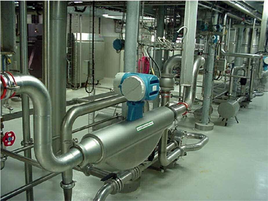 Installation Guidelines Coriolis flowmeters DO NOT require straight inlet or outlet