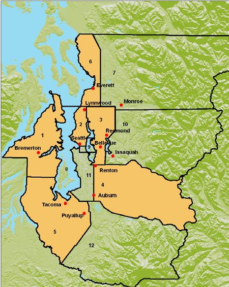Subarea Corridors within the Subarea: Corridors within the Subarea: o North Seattle o West Pierce o South Seattle o East Pierce o Cross Lake o Cross Sound o Cross Sound East King County Subarea