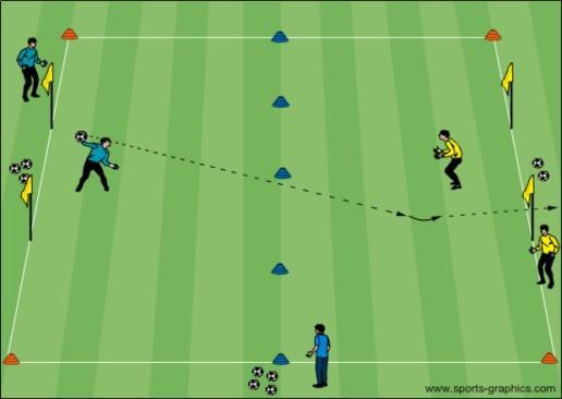 Topic: Goalkeeping Handling and Distribution Objective: To improve the technical aspects of throwing the soccer ball after the Goalkeeper has collected it Play game that will incorporate skill