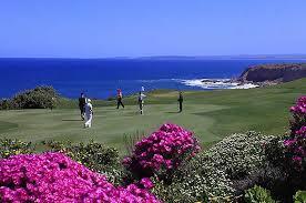 Overlooking the Indian Ocean near Mossel Bay and designed by Peter Matkovich and 2011 Open Champion, Darren