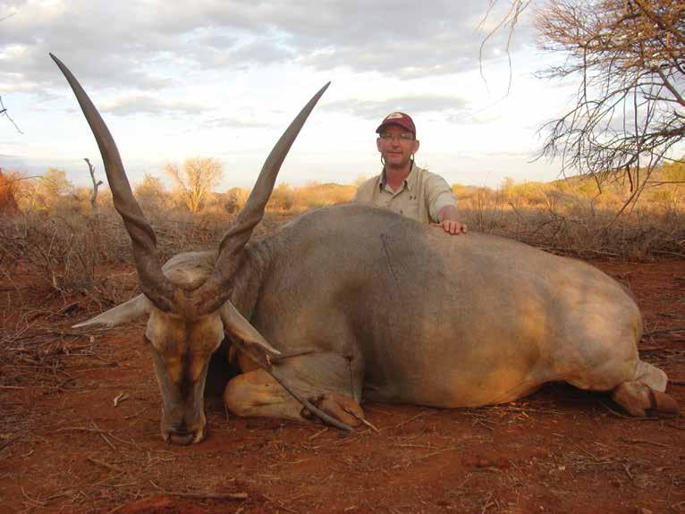Terry Niegel - Oregon 54 Kudu and 51 wide The Eland of the season and of my career 44 bull Welcome back after 13 years, lots