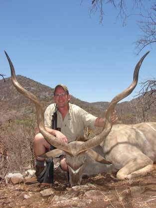 We still had an excellent hunt besides the huge Eland and the amazing Kudu we also took a 55 inch Kudu, 38 inch Gemsbuck