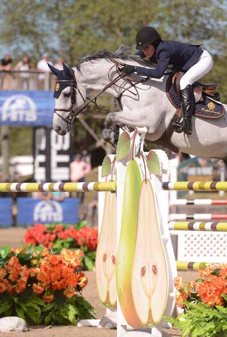 OUR TRIPLE CROWN HITS produces three of the richest show jumping events in the world: the AIG $1 Million Grand Prix in Thermal, California; the Great American $1 Million Grand Prix in Ocala, Florida;