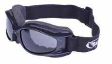 Worn Inside or Outside of Helmet Adjustable Strap with Anti-Slip Grip Fits Over Most Prescription Glasses