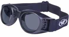 EACH PAIR INCLUDES A MICROFIBER POUCH GOGGLES PARAGON RX-ABLE RETRO JOE Frame: Gloss Silver and Black