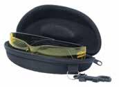 99 MSRP Optional RX Adaptor for Prescription Lenses Adaptor Frame with Vented EVA Foam Fits Freedom HAT Black Jersey Cloth Shell Easy-Grip Design Zipper Closure HEADBAND Felt Lining Belt Clip Fits