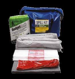 VEHICLE & TRANSPORT RANGE - General purpose Spll kt type: Labelled waterproof PVC grab bag Absorbent capacty: 60 ltres SCKVT58B 4 each SCM12075