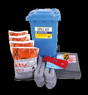 SPILL CREW SPILL KITS WAREHOUSE RANGE GENERAL PURPOSE ABSORBENTS General Purpose spll kts are deal for contanng and absorbng ols, coolants, degreasers, pant, weak acds or
