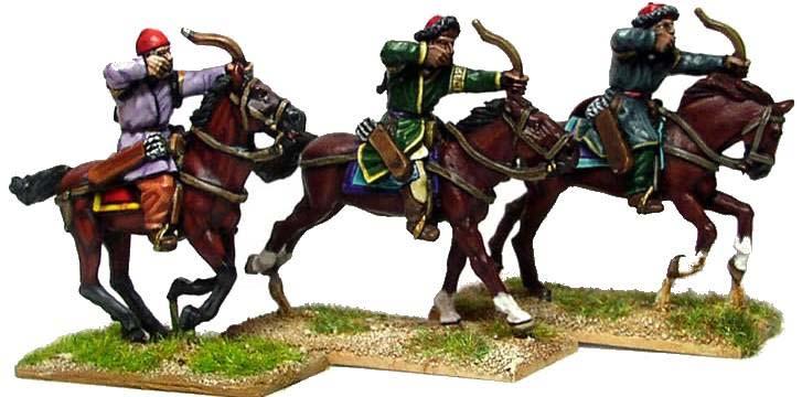 Horse Archers 800-1500 AD Points Value: 10 Human 3/4+ 3 4 1 1 3 Horse 0 3 4 0 1 3 Unarmoured horse archers were used by many nations. They had no armour and carried a bow.