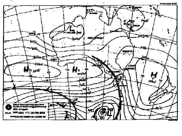 d. Weekly Notices to Mariners Question 22 (1 Mark) Widely spaced isobars on a weather map indicate: a. High winds b. Light precipitation c. Gentle breezes d.