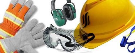 Personal Protective Equipment (PPE) HEAD PROTECTION EYES AND FACE PROTECTION Do not wear contact lenses in areas with dust and/or chemical fumes.