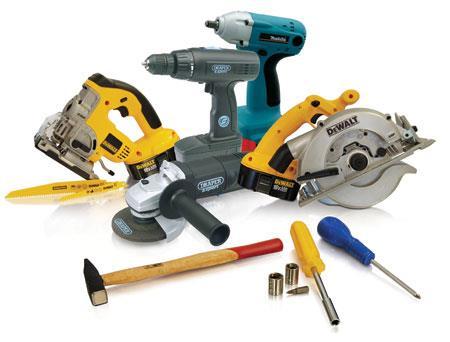 Hand Tools & Portable Power Tools Hand Tools 1. Never use defective tools with broken handles, sprung jaws or mushroom heads. 2. Every tool is intended for a specific job.