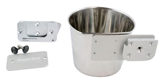 Kennel-Gear Pails System As Simple As... Attach Ready Product Information: Kennel-Gear Pail Systems come with a Pail and Kennel Bar Mount system.