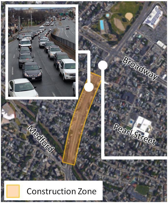 Current Conditions Gilman Street Bridge Project Reduced to two lanes
